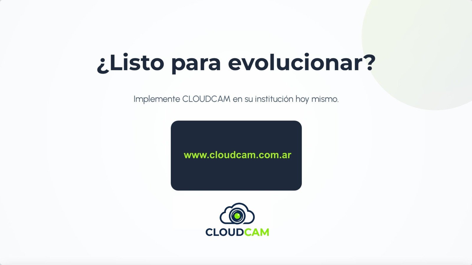 Propuesta CloudCam 11